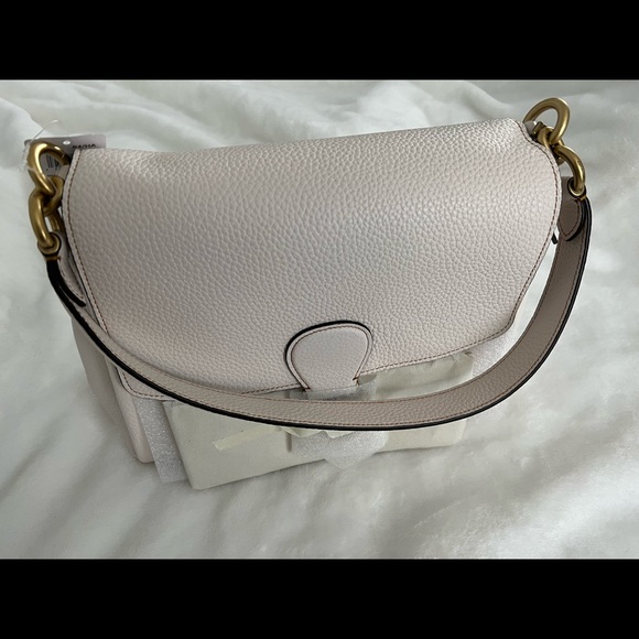 Coach May Shoulder Bag In Chalk Colour - Picture 9 of 16